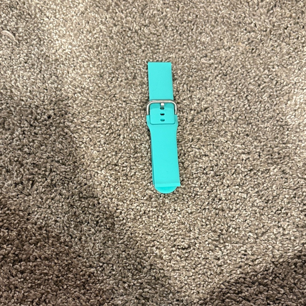 Silicone Wristband Replacement Strap - Teal
